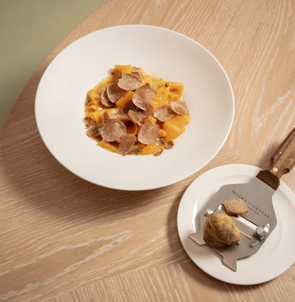 Murano pasta dish with truffle