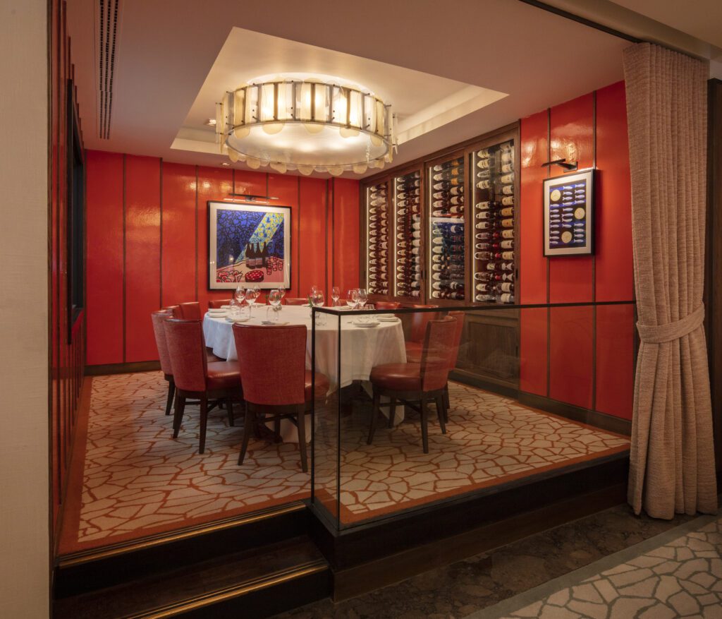Murano's private dining room